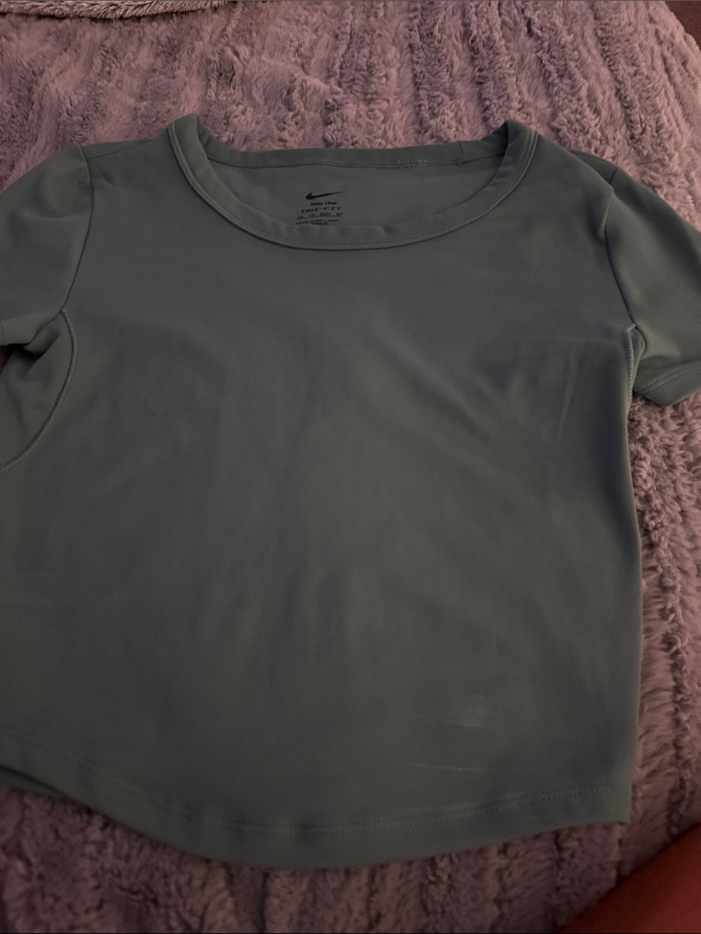 Nike Women's Short Sleeve Scoop Neck Top - Sage